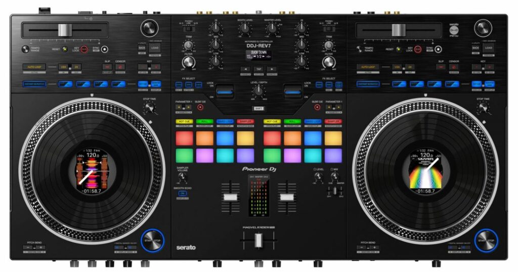 Pioneer DJ DDJ-REV7 caractéristiques techniques