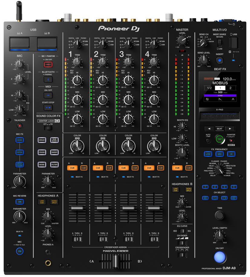 Pioneer DJ DJM-A9 table de mixage 4 voies