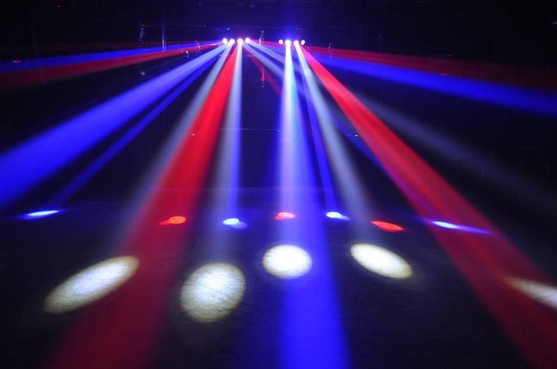 La qualité de construction supérieure des jeux de lumières LED de Chauvet DJ