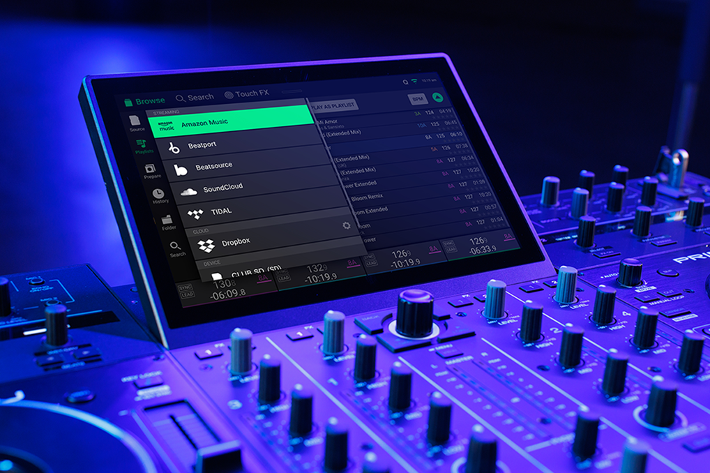 Contrôleur DJ autonome DENON DJ PRIME 4 PLUS écran LCD