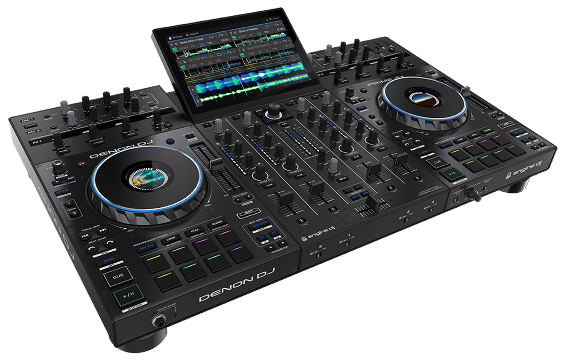 DENON DJ Prime 4+, Avis, test, prix et guide d'achat du contrôleur DJ autonome ultime avec Stems Split !
