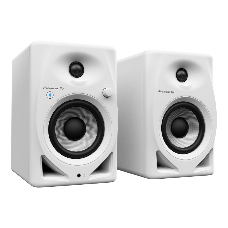 Pioneer DM 40D BT WH blanches enceintes monitoring de studio bluetooth