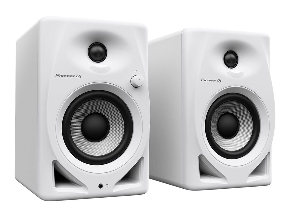 Pioneer DM 40D WH blanches enceintes monitoring de studio