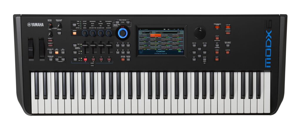 Yamaha MODX6 - Synthétiseur numérique puissant avec une interface conviviale