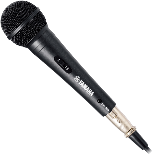 Yamaha Micro Yamaha Microphone Très Performant Et Resistant Avec Fil Noir -  Prix pas cher