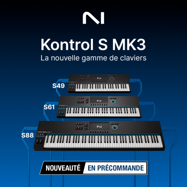 Claviers maîtres Native Instruments Kontrol S49, S61 et S88 MK3 : guide d’achat, test, comparatif et avis