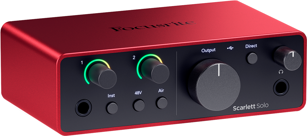 Focusrite Scarlett 4 Solo : le choix des performances et de la portabilité 