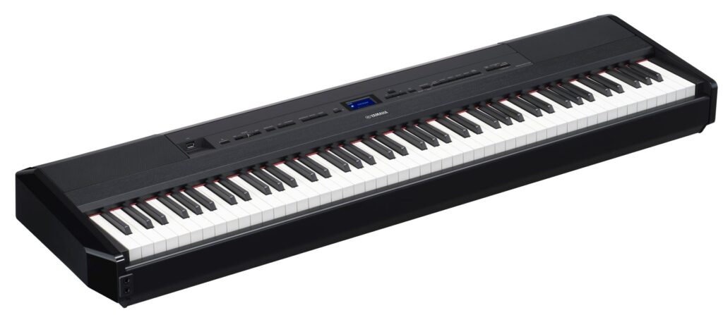 Yamaha P-525 B piano numérique noir avec support et pédale