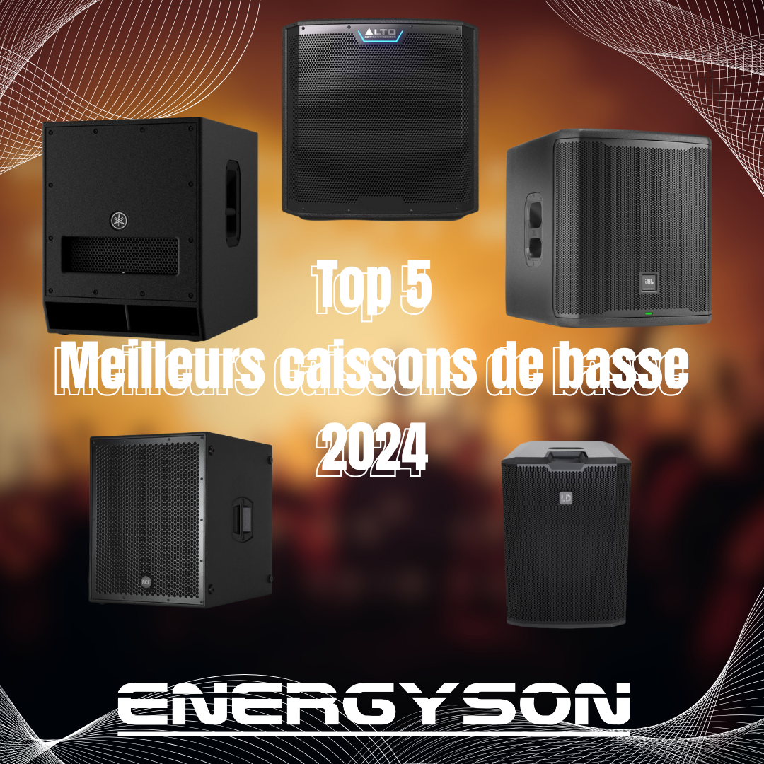 Top 5 meilleurs caissons de basses actifs subwoofers 2024 : Avis, test, comparatif et guide d’achat