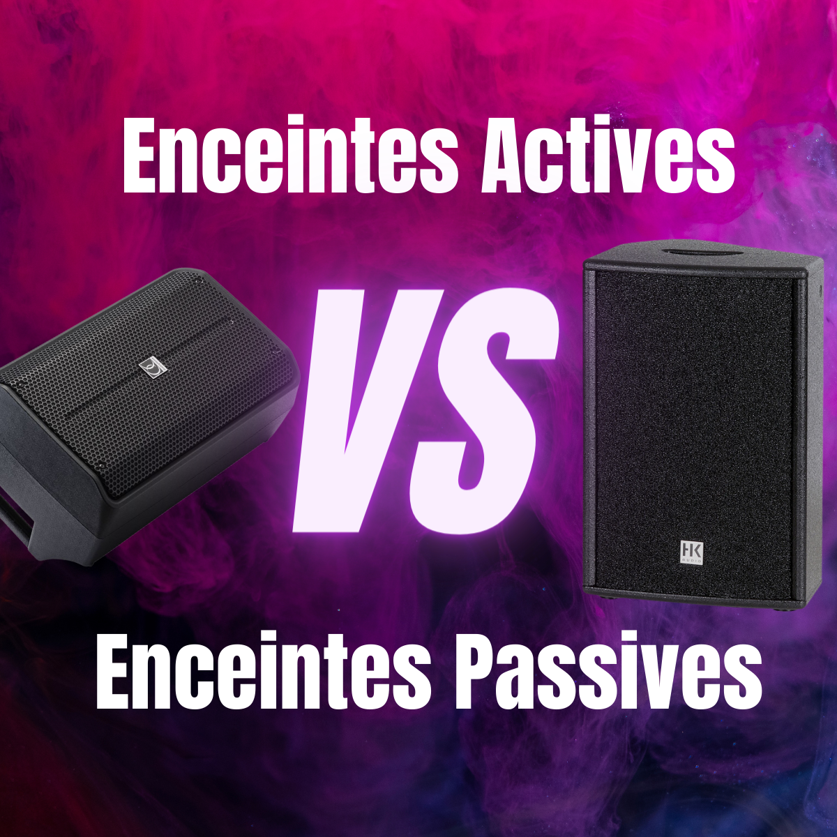 Différences entre enceintes actives et passives : Définitions, avantages et inconvénients