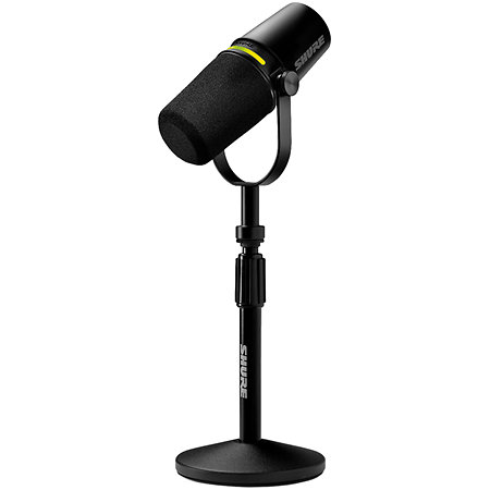 Shure MV7+ BUNDLE + stand de table