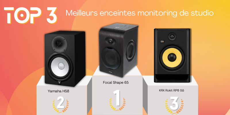 Top 3 des meilleurs enceintes monitoring de studio  Guide d’achat, test, avis, prix et comparatif