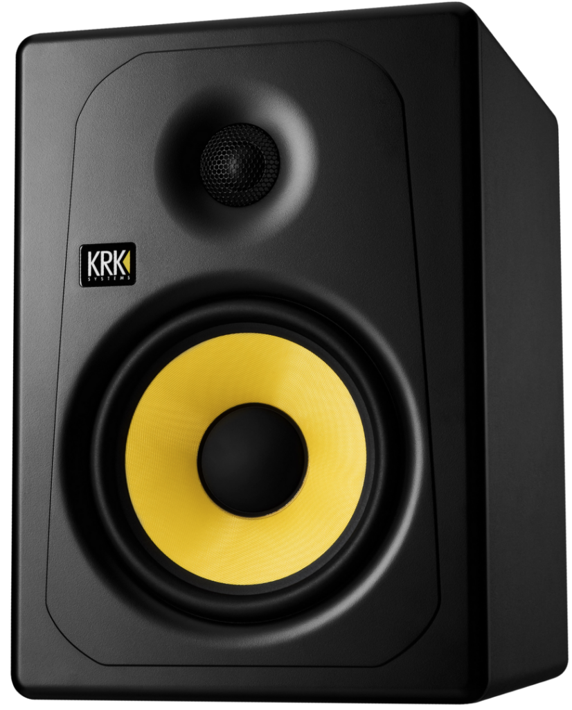Enceinte de monitoring KRK KREATE 8 - Modèle 8 pouces puissant pour mixage avec graves profonds, à partir de 229 €.