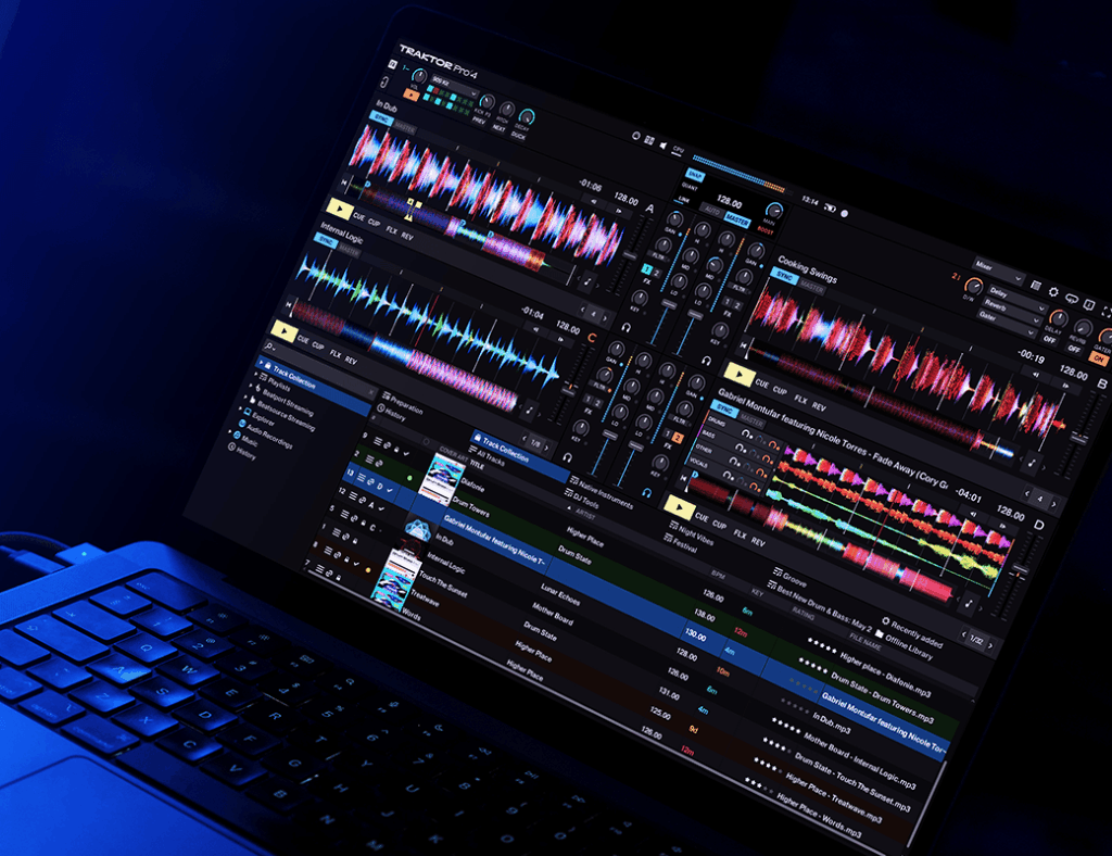 Logiciel DJ Traktor Pro 4 Native Instruments inclus avec controleur DJ TRAKTOR MX2
