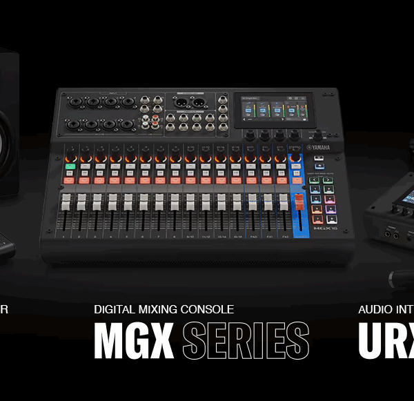 Nouvelles gammes Yamaha MGX, URX et CC1 : la solution audio ultime pour le streaming et le home studio